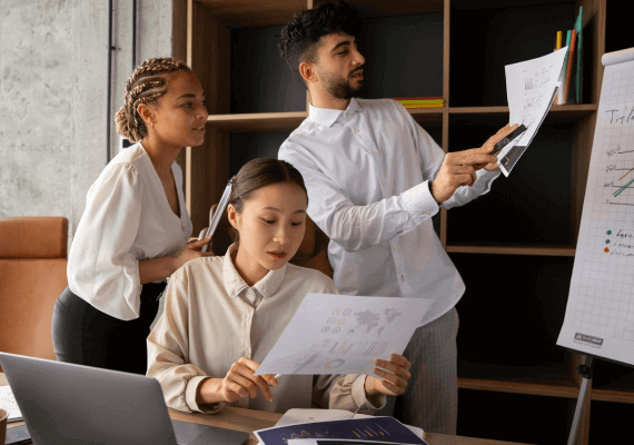 Developers pair programming