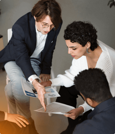 A team of professionals collaborating